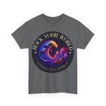 Rock Your World Moonlight Crystal Wave Tee - Unisex Heavy Duty