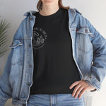 Rock Your World Moonlight Wave Crystal Tee – Heavy Duty Unisex BACK Print + Front Logo