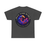 Rock Your World Moonlight Wave Crystal Tee – Heavy Duty Unisex BACK Print + Front Logo