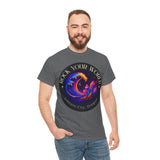Rock Your World Moonlight Crystal Wave Tee - Unisex Heavy Duty