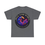 Rock Your World Moonlight Crystal Wave Tee - Unisex Heavy Duty