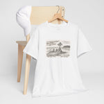 For When I Can’t Be There Tee – Siletz Bay Lincoln City Oregon Heavy Duty T-Shirt
