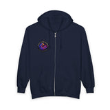 Rock Your World Moonlight Wave Crystal Zip Hoodie – Unisex Heavy Blend Full-Zip Sweatshirt 2026