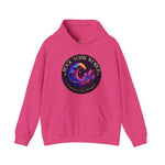 Rock Your World Moonlight Wave Crystal Hoodie – Unisex Heavy Duty Pullover Hooded Sweatshirt