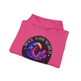 Rock Your World Moonlight Wave Crystal Hoodie – Unisex Heavy Duty Pullover Hooded Sweatshirt