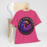 Rock Your World Moonlight Crystal Wave Tee - Unisex Heavy Duty