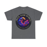 Rock Your World Moonlight Crystal Wave Tee - Unisex Heavy Duty