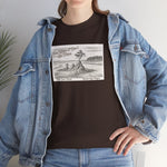 For When I Can’t Be There Tee – Siletz Bay Lincoln City Oregon Heavy Duty T-Shirt