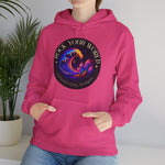 Rock Your World Moonlight Wave Crystal Hoodie – Unisex Heavy Duty Pullover Hooded Sweatshirt