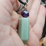 Crystal Pendant Necklace in Sterling Silver - Rock Your World 