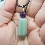 Crystal Pendant Necklace in Sterling Silver - Rock Your World 