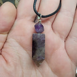 Crystal Pendant Necklace in Sterling Silver - Rock Your World 