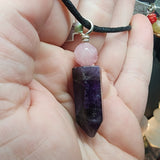 Crystal Pendant Necklace in Sterling Silver - Rock Your World 