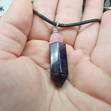 Crystal Pendant Necklace in Sterling Silver - Rock Your World 