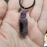 Crystal Pendant Necklace in Sterling Silver - Rock Your World 