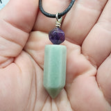 Crystal Pendant Necklace in Sterling Silver - Rock Your World 