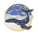 Whale Enamel Pin