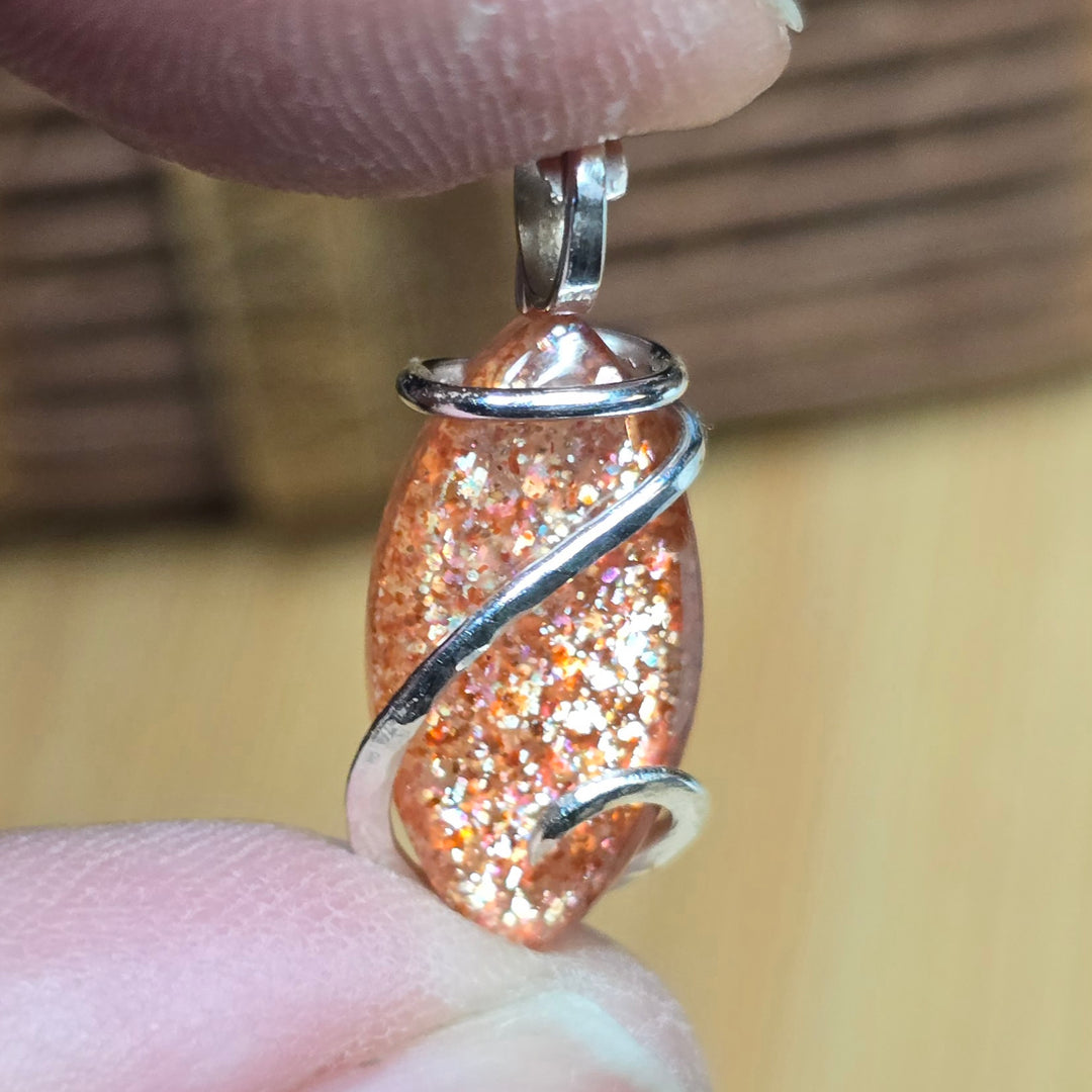 Pendentif En Jaspe Maligano Nemo Naturel - Cabochon 64 Carats, Provenance Indonésie