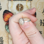 Crazy Lace Agate Ring in Sterling Silver Ring Sz 6.5