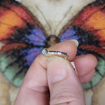 Australian Precious Opal Ring in Sterling Silver Size 6