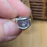 Rare Purple Tourmaline Ring sz 5.5 – Sterling Silver Natural Crystal