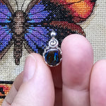 Lightning Strikes Boulder Opal Pendant in Sterling Silver