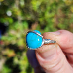 Sleeping Beauty Turquoise Ring – Sterling Silver sz 12