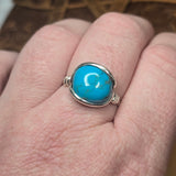 Sleeping Beauty Turquoise Ring – Sterling Silver sz 12