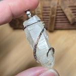 Quartz Crystal Pendant – Ice Ladder in Sterling Silver