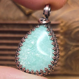 Amazonite Copper Pendant - Schiller Natural Embrace