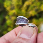 Rare Purple Tourmaline Ring sz 5.5 – Sterling Silver Natural Crystal