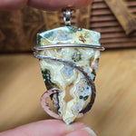 River Jasper Pendant – Hidden Hollow in Sterling Silver