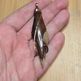 Biggs Picture Jasper Pendant – Ancient Landscape in 14kt Yellow Gold Fill
