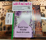 ULTIMATE BUNDLE:The Rock Your World Rock ID Guide Package (with E-Book & Worksheet)