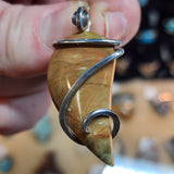 Oregon Morrisonite Picture Jasper Pendant in Sterling Silver