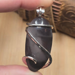 Willow Creek Jasper Pendant – Sterling Spiral & Rare Purple Core - Rock Your World 