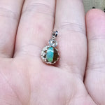 Halfsies Boulder Opal Pendant in Sterling Silver