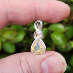 Rare 19ct Opal Butte Oregon Pendant - Sterling & 14k Gold Fill