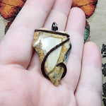 Oregon Desert Jasper Pendant in Copper