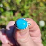 Sleeping Beauty Turquoise Ring – Sterling Silver sz 12