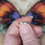 Australian Precious Opal Ring in Sterling Silver Size 6