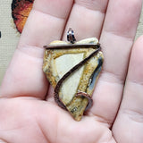 Oregon Desert Jasper Pendant in Copper