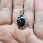 Dazzling Lightning Boulder Opal Pendant in Sterling Silver