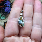 Rainbow Sparkles Boulder Opal Pendant in Sterling Silver