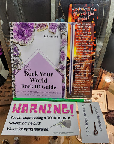 ULTIMATE BUNDLE:The Rock Your World Rock ID Guide Package (Printed and e-Book Edition)