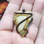 Oregon Desert Jasper Pendant in Copper