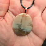 Oregon Sunset Jasper Pendant – Central Oregon Stone Necklace