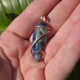 Multicolor Sodalite Pendant in 14kt Rose Gold Fill
