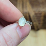 Haunting Blue Moonstone Ring sz 6 – Sterling Silver