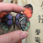 Basenite Arrowhead Pendant – Copper Wrapped Stone